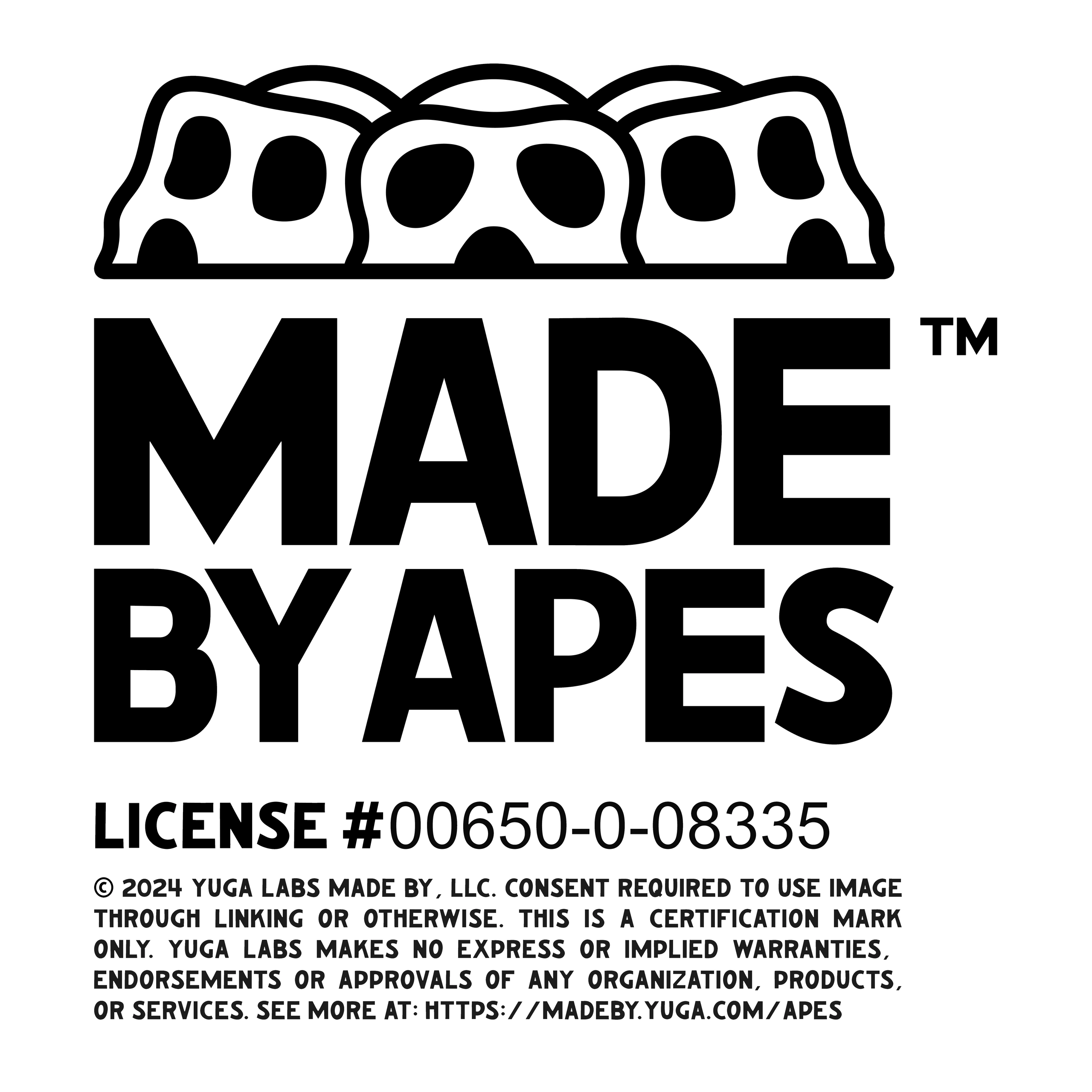 Made By Apes certification mark